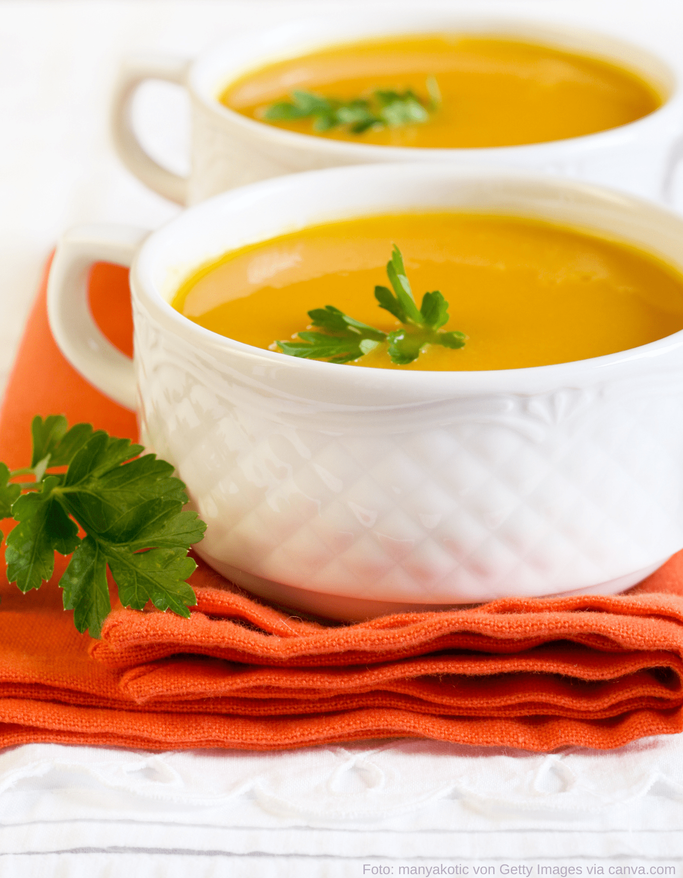 Veganes Rezept für Karottensuppe mit Ingwer | waffoodies