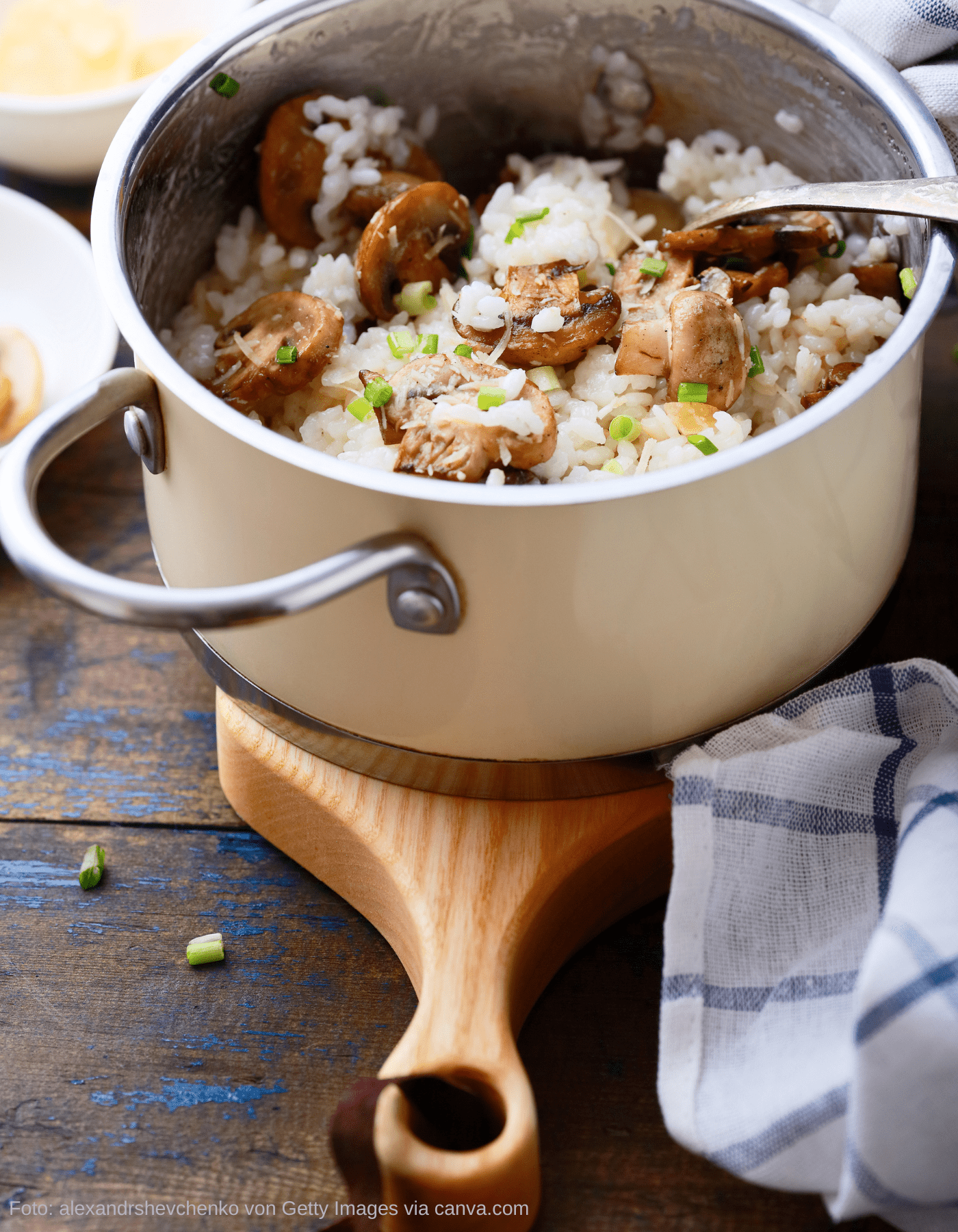 Reispfanne mit Champignons | waffoodies