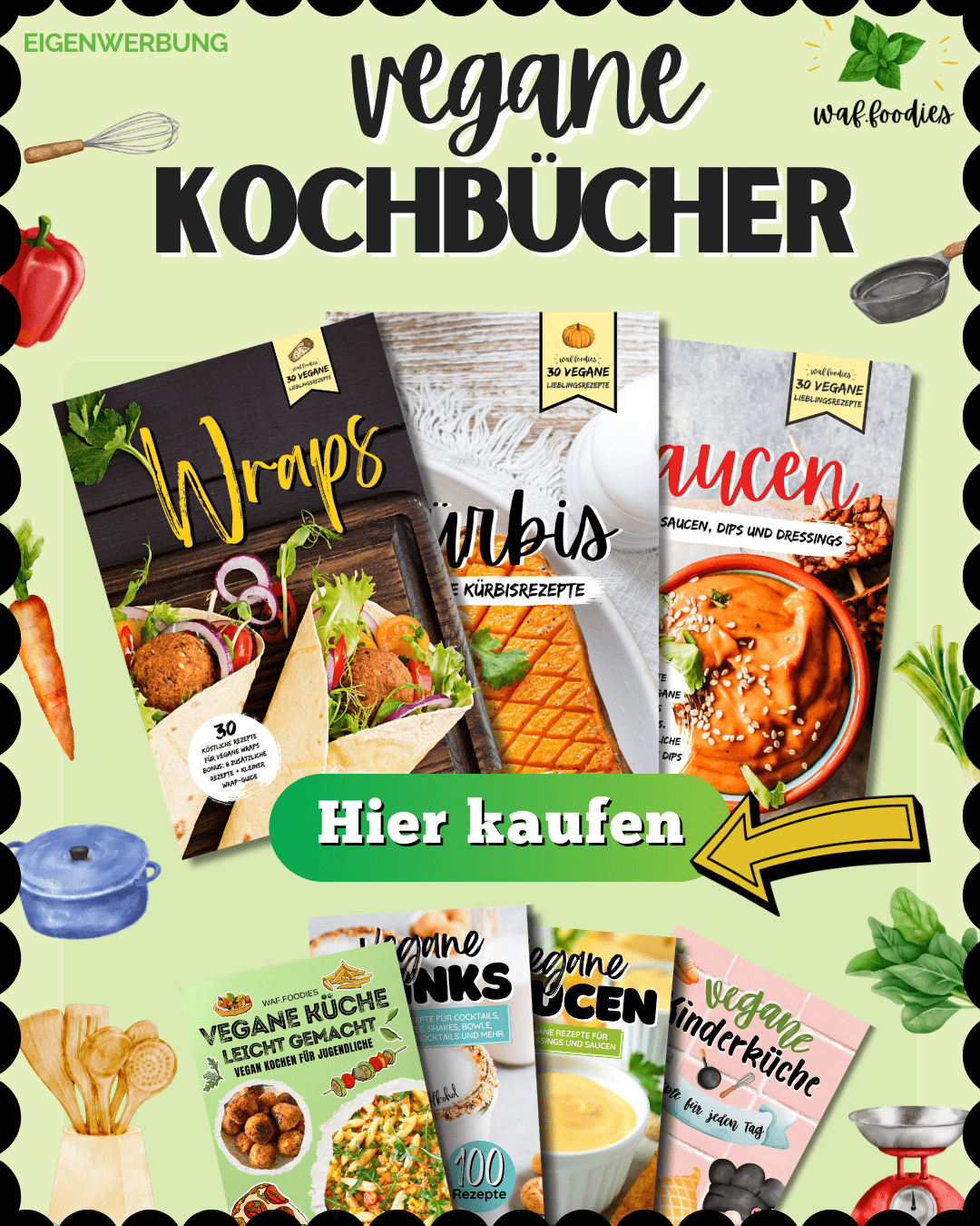 vegane kochbücher für die ganze familie. als ebook oder printversion