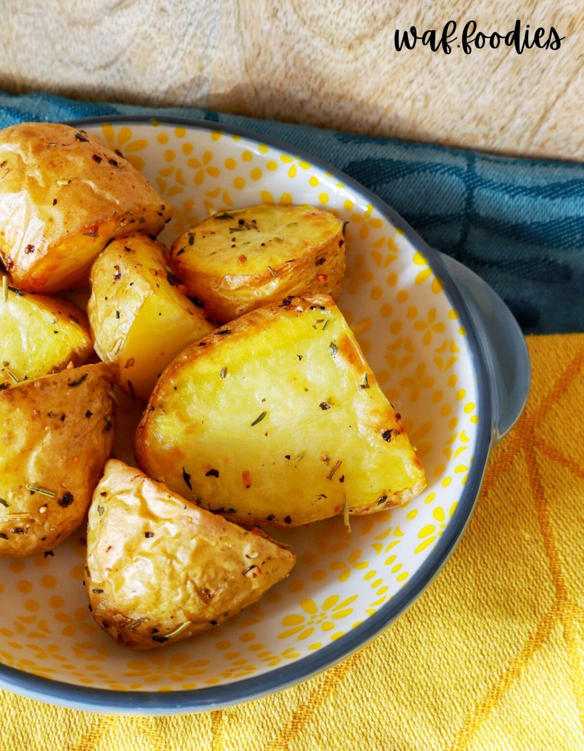 Kartoffel Rezept: Gebackene Kartoffeln aus dem Ofen mit Dip