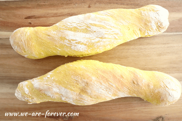kurkuma baguette rezept grillbrot vegan vegetarisch