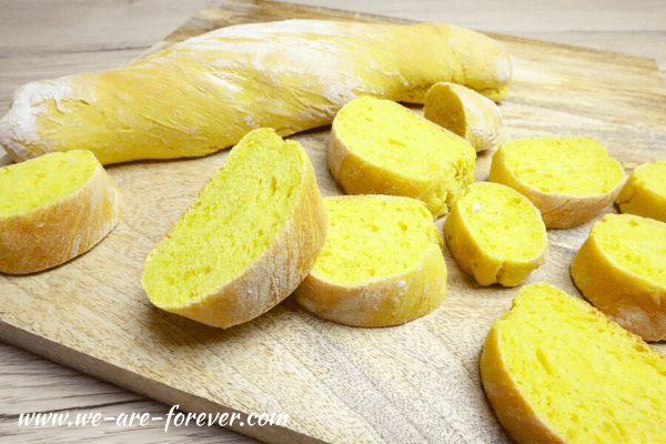 rezept kurkuma baguette