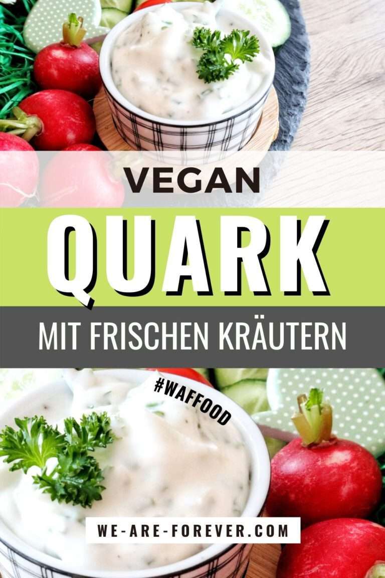 Veganer Frühlingsquark einfaches und schnelles Rezept