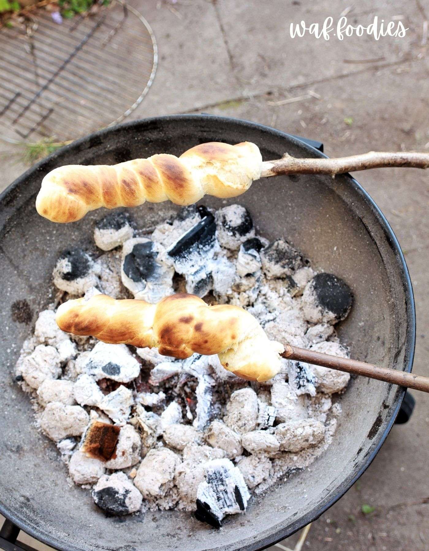 rezept für stockbrot ohne hefe