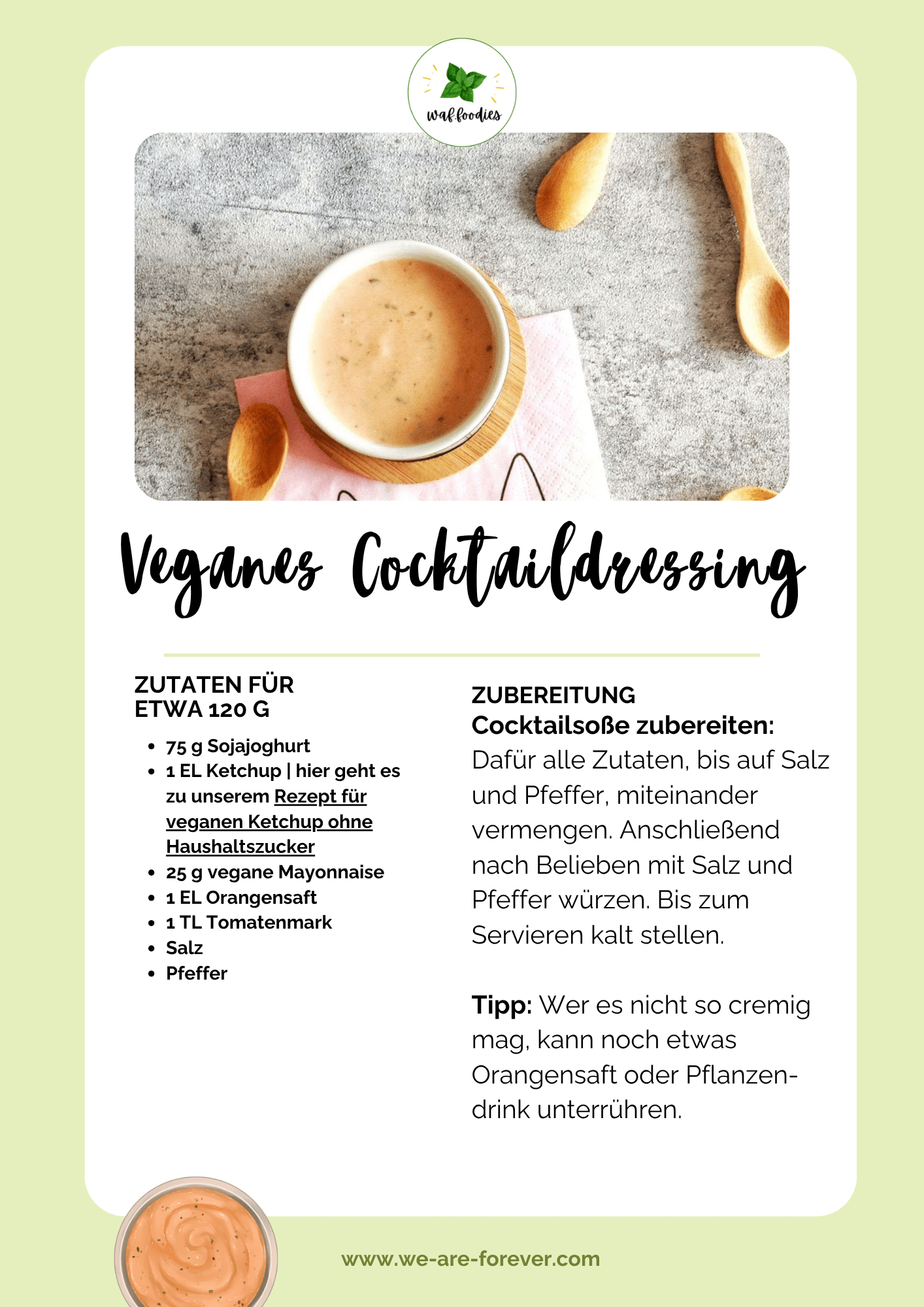 cocktailsauce vegan rezept zum ausdrucken