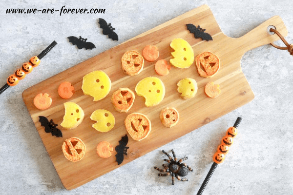 Kartoffelfiguren mit Gesicht Geister
