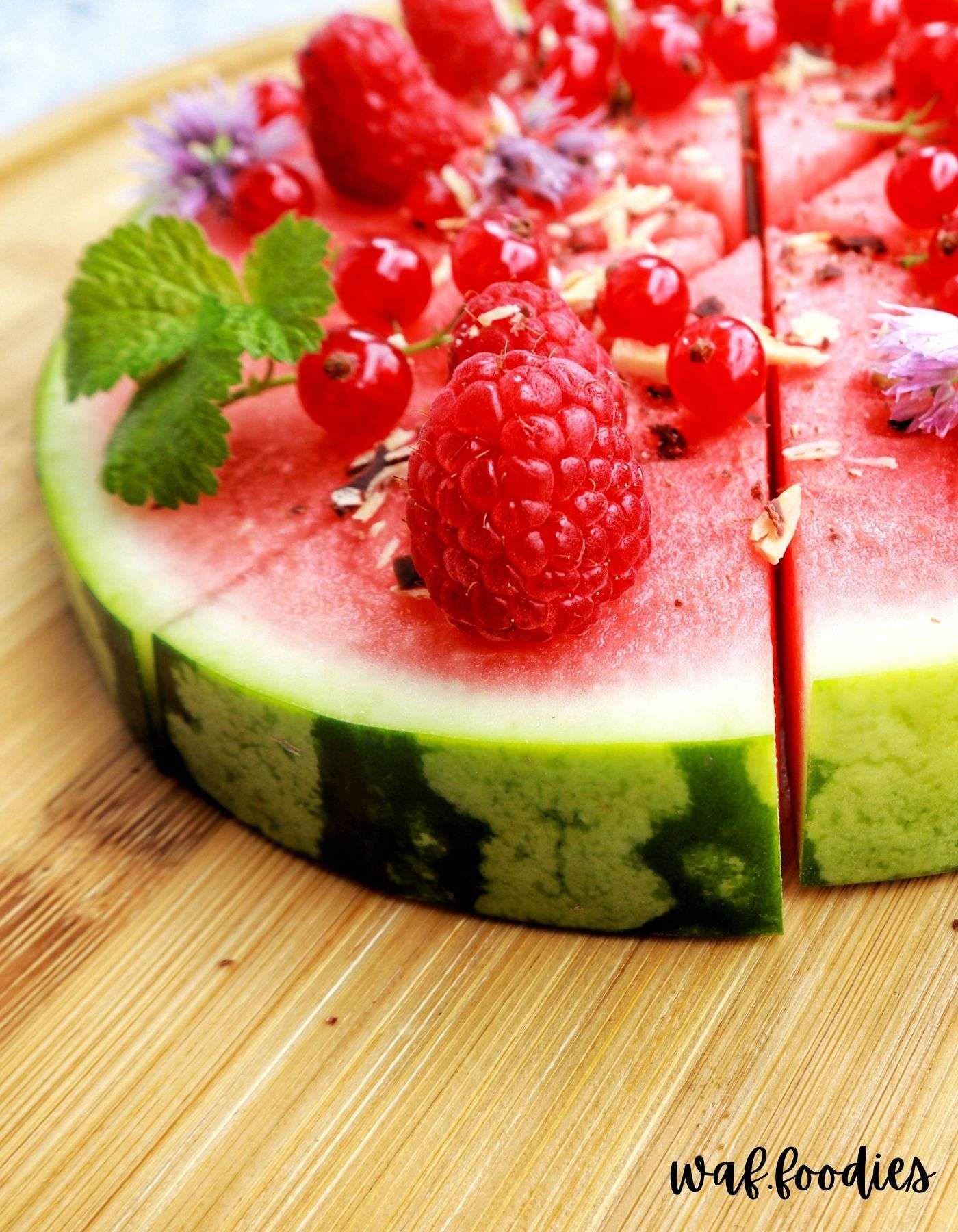 Melonenpizza | Erfrischender Snack für den Sommer Melonenpizza | Erfrischender Snack für den Sommer