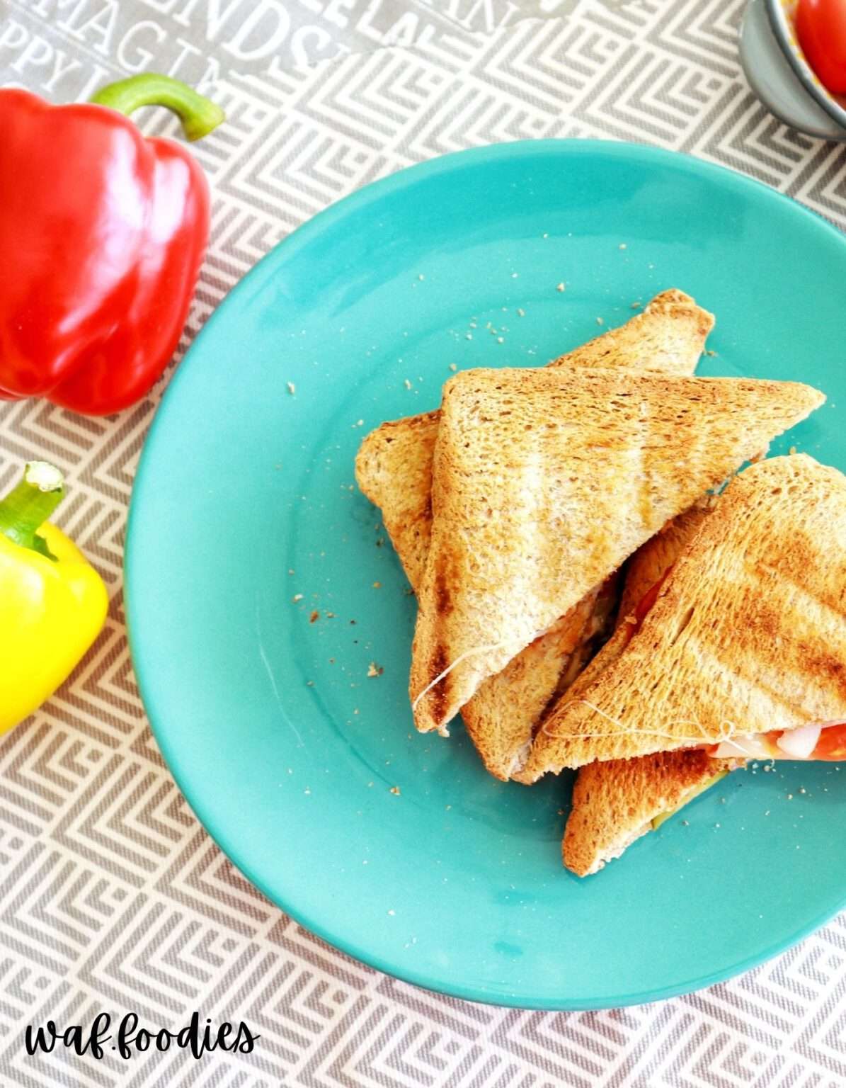 2 vegetarische Rezepte für den Sandwichmaker XL Toast & Quesadilla