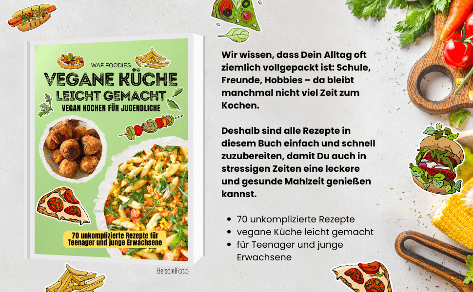 veganes kochbuch für teenager