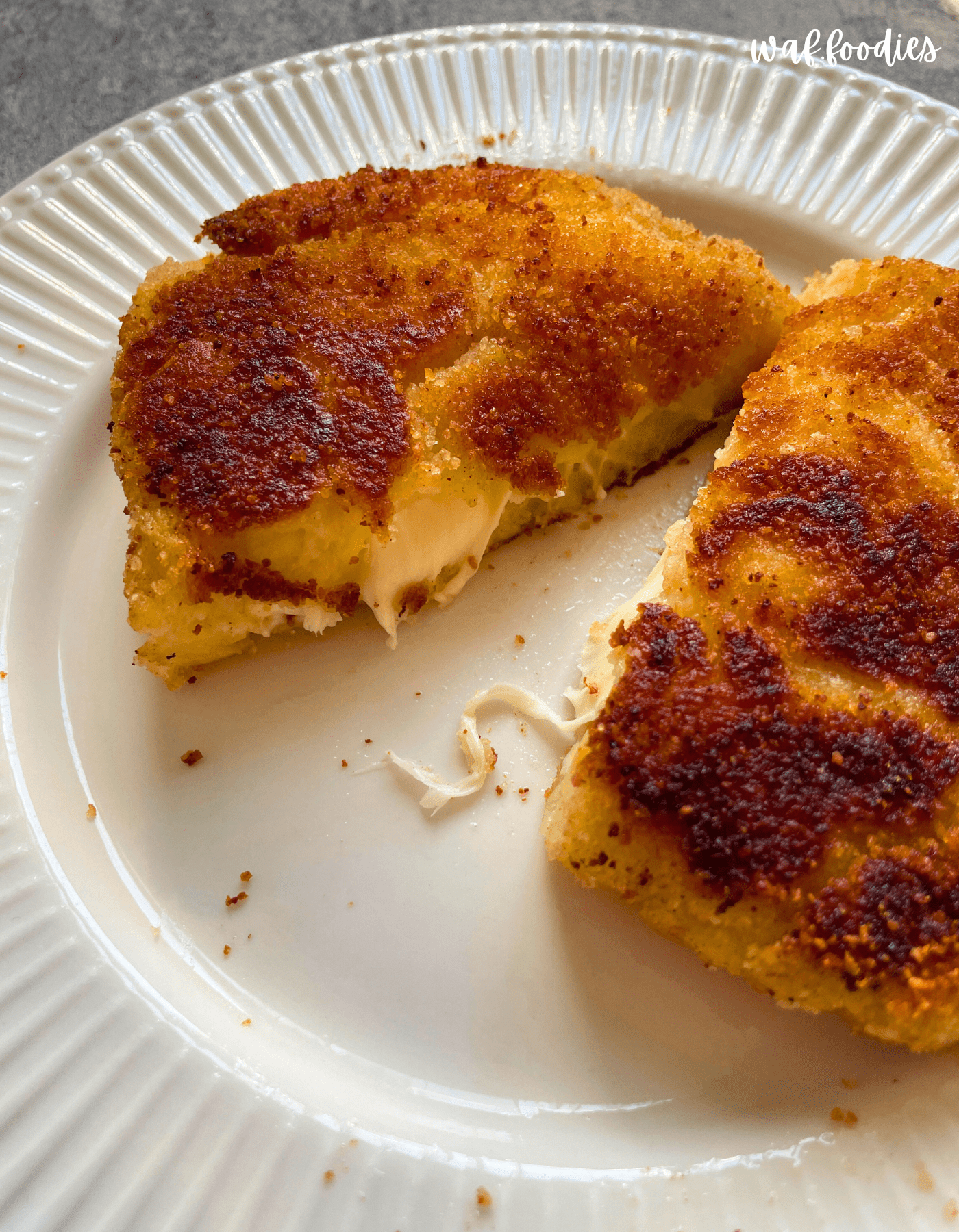 Vegane Kartoffel-Käse-Bratlinge | waffoodies