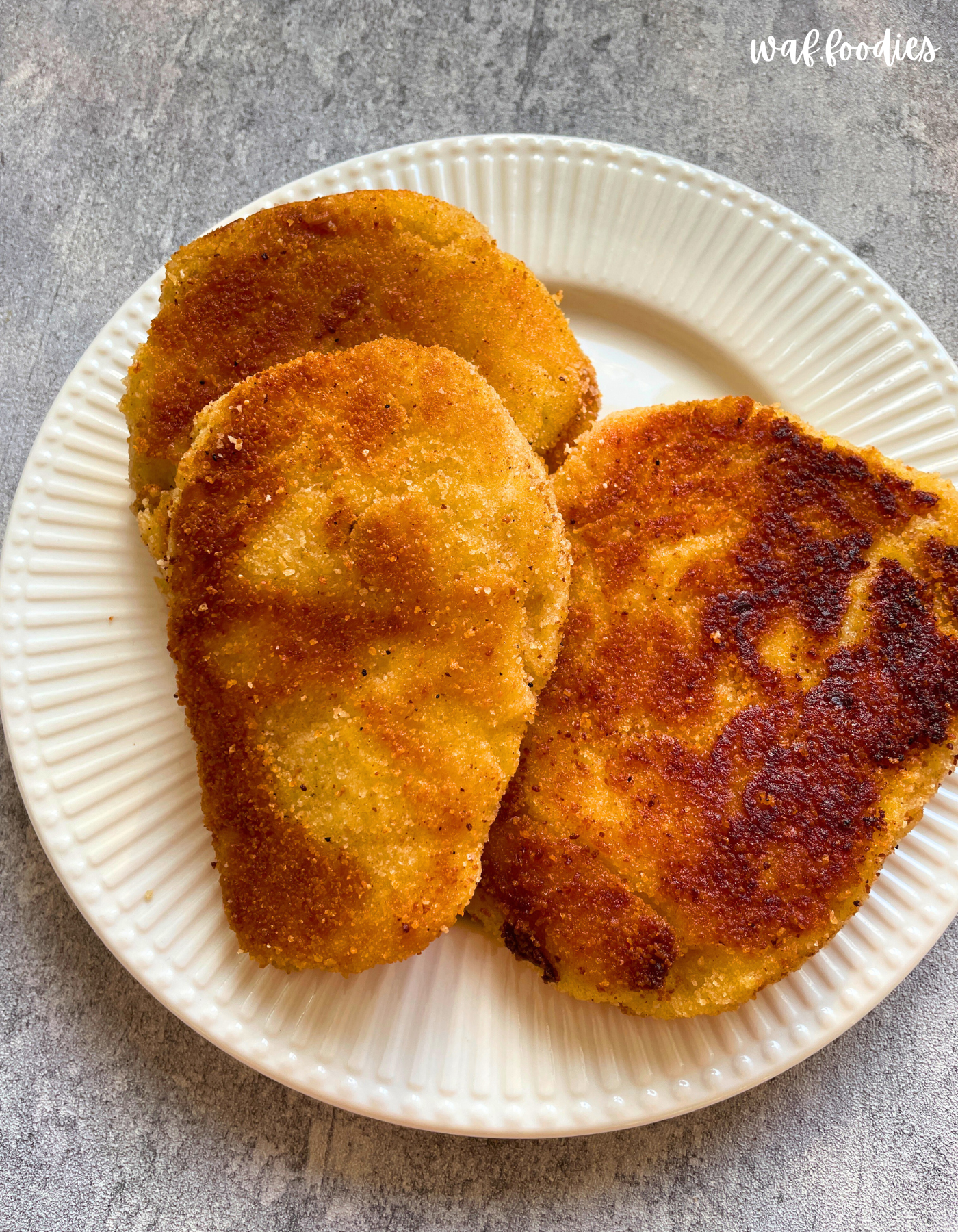 Vegane Kartoffel-Käse-Bratlinge | waffoodies