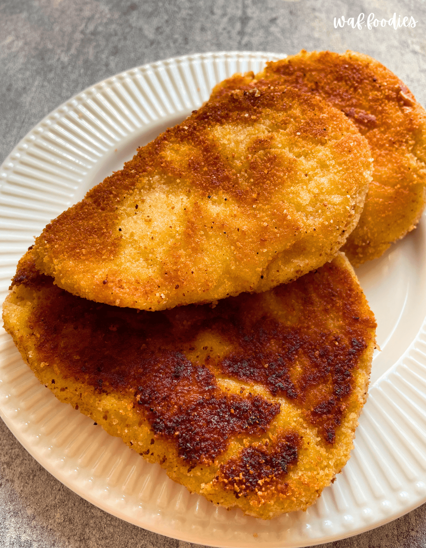 Vegane Kartoffel-Käse-Bratlinge | waffoodies