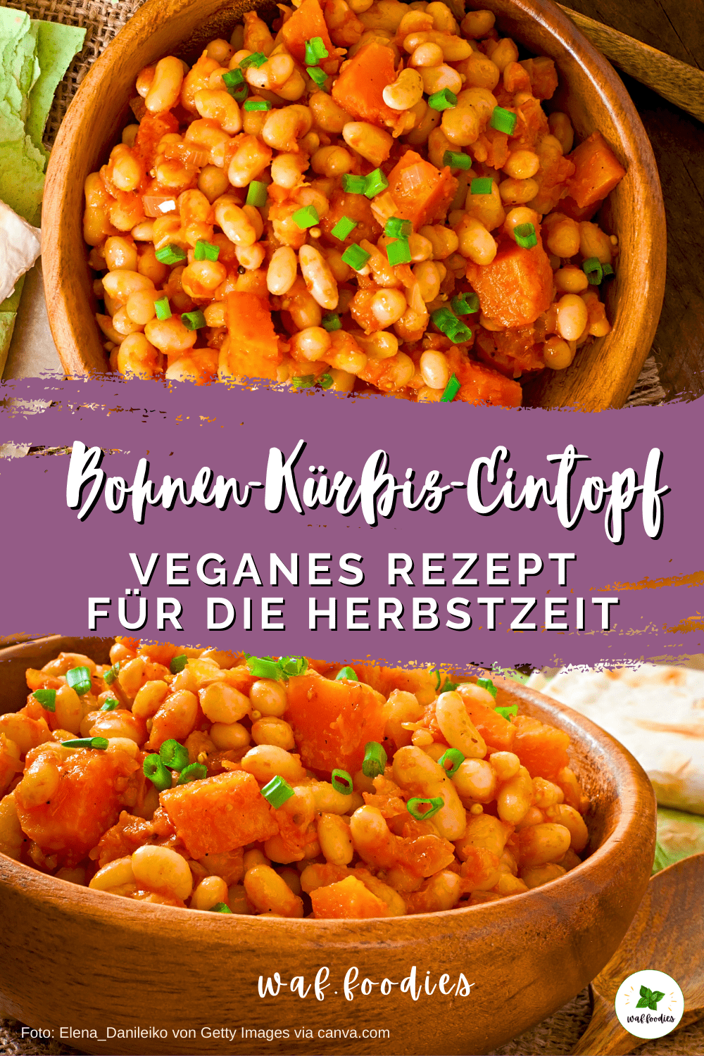 Eintopf angerichtet mit frischem Schnittlauch